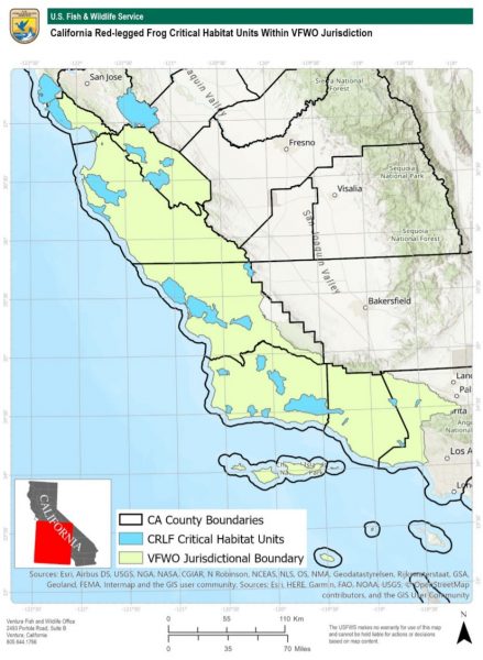 USFWS PBO for Projects that May Affect the California Red-legged Frog ...