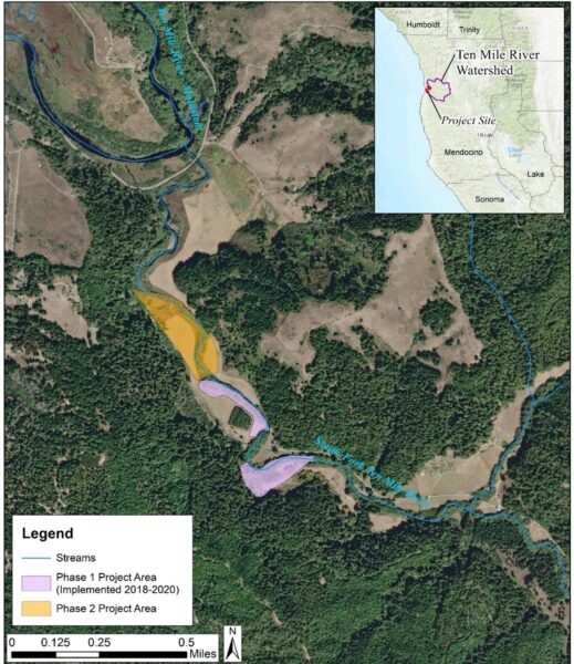 Project Site Map. Credit: PCI Ecological