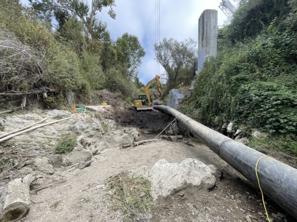 During implementation. Photo provided by Creek Lands Conservation.