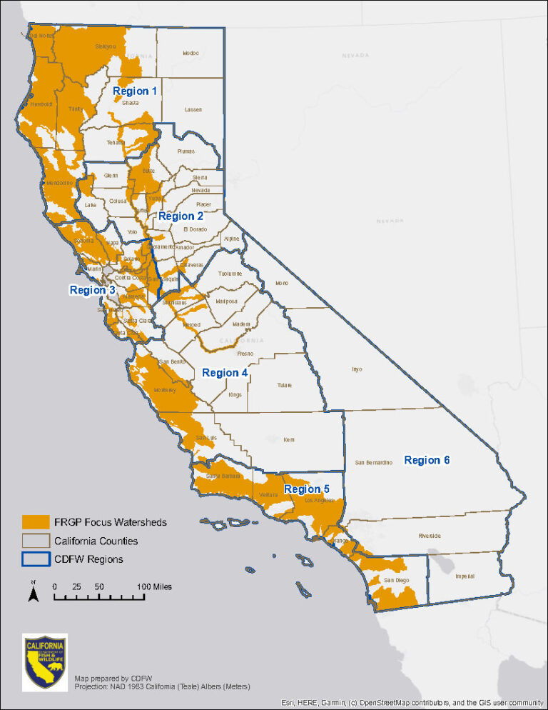 CDFW Fisheries Restoration Grant Program (FRGP) – Accelerating Restoration